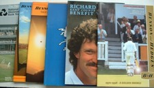 1970s/2004 BENSON HEDGES FINAL CRICKET PROGRAMMES+ NAT WEST+ GILLETTE+ BENEFITS