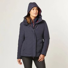 Dublin Peyton Ladies 3in1 Waterproof,windproof,breathable Riding Jacket Asphalt
