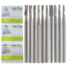 Wave Dental Carbide Surgical Length Burs Long Shank FG SURG 557 702 High Speed