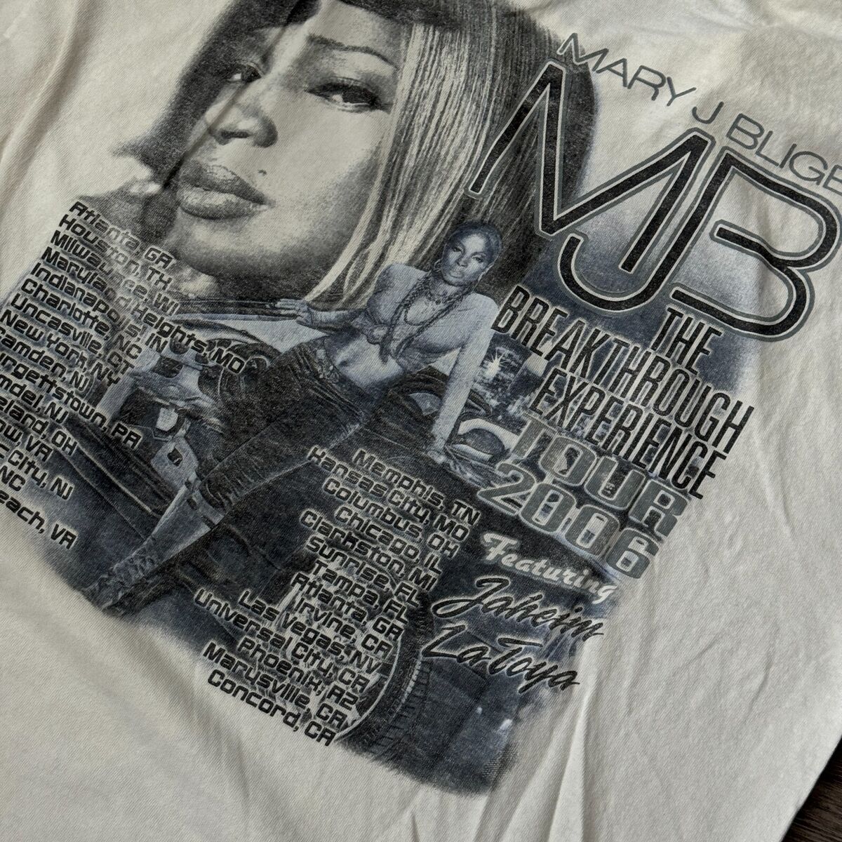 2006 Mary J Blige The Breakthrough Experience T-Shirt | eBay 2006 Mary J Blige The Breakthrough Experience T-Shirt | eBay