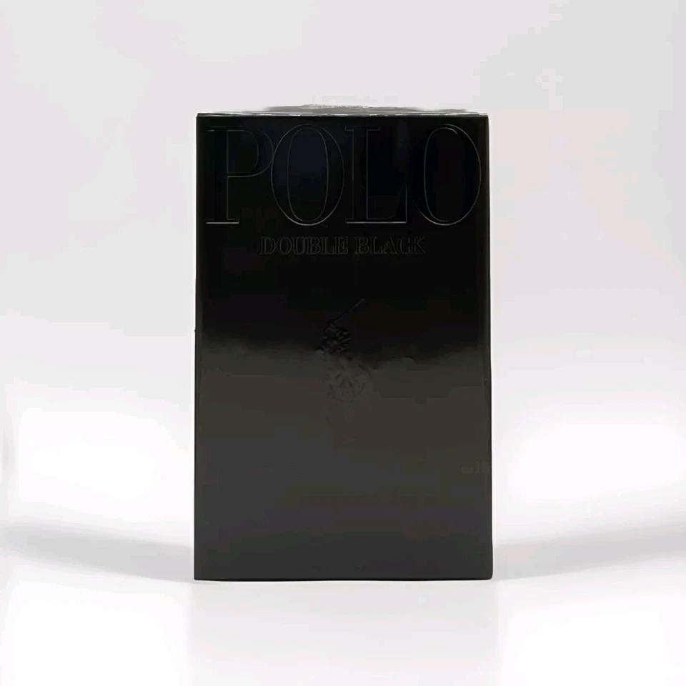 Ralph Lauren Polo Doble Negro 4.2oz Hombres Eau De Toilette Spray Nuevo Sellado Foto 3 de 3