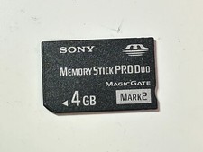 Sony 4GB Memory Stick PRO Duo MS Card For Sony H20 H5 T700 W150 T20 W170 Cameras