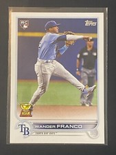⚾ 2022 Topps Baseball Base Card Rookie Image Variation #215 Wander FRANCO ⚾