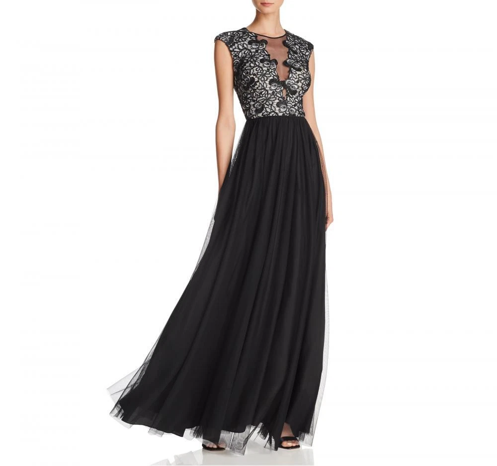 Aidan Mattox Women's Long Maxi Dress Size 2 Lined Solid Sleeveless A1198 - Image 2