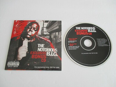 The Notorious BIG Want That Old Thing Back/Running Your Mouth CD Single PromoNEW