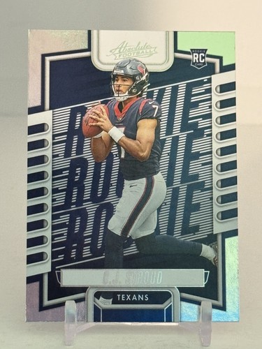 CJ Stroud 2023 Panini Absolute Rookie RC base #102 Houston Texans C214 - Picture 5 of 8