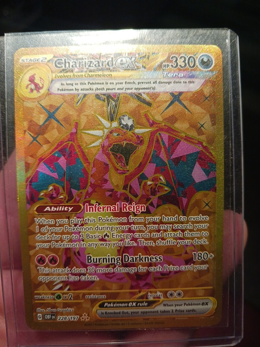 Pokemon TCG Scarlet & Violet Obsidian Flames Charizard EX Pokemon TCG Scarlet & Violet Obsidian Flames Charizard EX