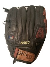 Wilson Youth Left Handed Dual Hinged A450 Baseball Glove 10  