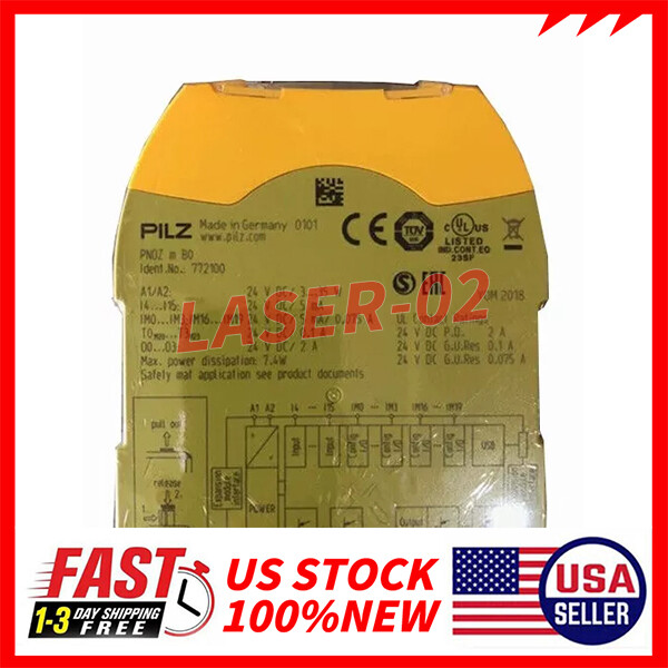 pilz 772100 PNOZ m B0 Safety Relay Brand New Free Shipping
