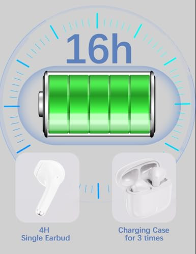 Bluetooth Headphone Small Ear Bud for Women Girls Workout Sports Earphones 5.3 - Picture 6 of 8