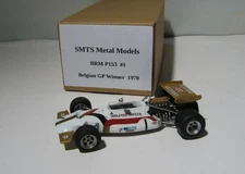 BRM P153 #1  SMTS 1:43 White Metal Diecast RL82B  1970 Belgian GP Winner   BIN