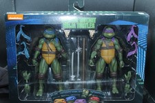 NECA Tmnt Ninja Turtles 1990 Movie Leonardo Donatello 2pack