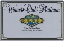 Tropicana Casino - Las Vegas, NV - 17a Issue Silver Platinum Slot Card (BLANK)