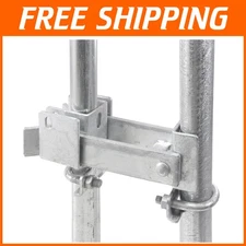 Galvanized Steel Double Gate Latch - Ideal for Commercial Swing Gates