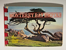 Vintage Monterey Bay Empire Mini Picture Book 10 Full Color Views 4" x 2.75"