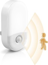 LED Motion Sensor Night Light Plug In