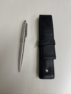 Montblanc Meisterstuck Solitaire Platinum Plated Facet rollerball