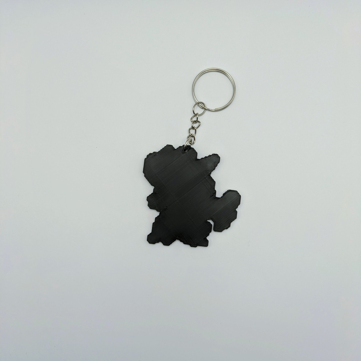 Alakazam - Pokemon Keychain Pixel Art Retro Sprite Keyring - Gold