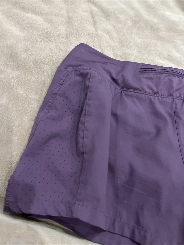 Pantalones Cortos de Correr Nike Eclipse 3" Para Mujer en Color Ciruela Pequeños Foto 4 de 4