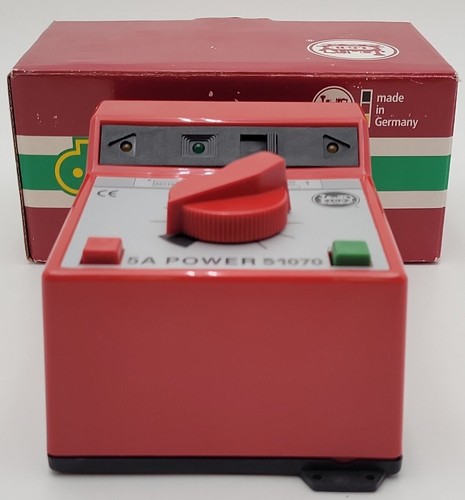 LGB 51070 5 Amp Alta Potencia Analógico Powerpack y Acelerador/Caja | Zustand: Used
