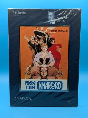 Amarcord (DVD, Russian Import) Factory Sealed - Federico Fellini