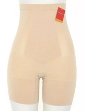 SPANX L4806 Women's Nude 'OnCore' High Waist Mid-Thigh Shorts Size S
