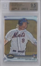 2012 Topps Finest Gold Refractor 13/50 Kirk Nieuwenhuis #29 BGS 9.5 GEM MINT 0a1