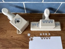 Martha Stewart Punches - SnowFlakes Border Corner Card Craft Punch Cutter (L3)