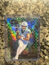 2024 Panini Select - Club Level Bryce Young #213 Dragon Scale Prizm /81