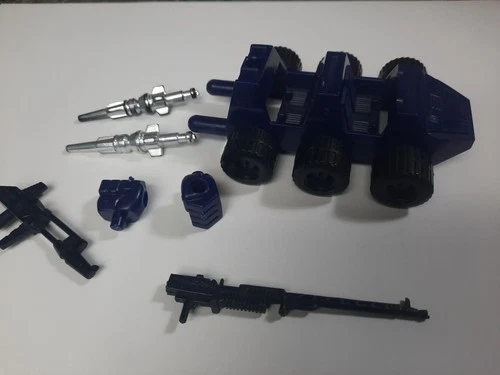 G1 Transformers Optimus Prime Fists, Roller Car Scout, Gun, Missiles (Lot) 1984