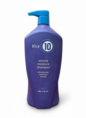 Its A 10 Miracle Moisture Shampoo 33.8 oz Jumbo Size NEW