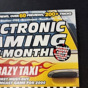 EGM Magazine - Issue 123 - Crazy Taxi Feb 2000 Dreamcast Pokemon Gold