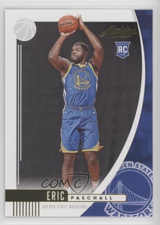 2019-20 Panini Absolute Memorabilia Retail Eric Paschall #13 Rookie RC 0e3