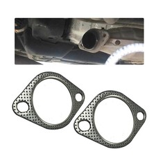2 PCS Car Exhaust Gasket,2.75 Inch Reinforced High Temperature Gasket Exhaust...