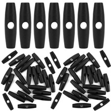 50PCS Tent Toggles Buckles to Roll Up Camping Awning Duffle, Glamping Ridgeline