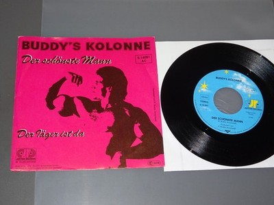 BUDDY'S KOLONNE - DER SCHÖNSTE MANN / GERMANY PROMO 7'' SINGLE (MINT-)