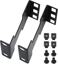 Server Rack Depth Extender, 1U Recessed Rack Extender Deep Mount Adapter Kit ...
