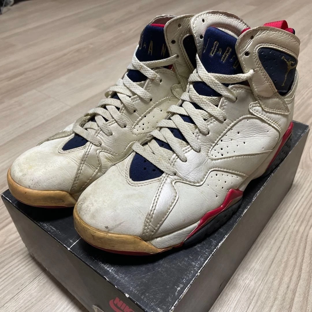 Air Jordan 7 ビンテージ 92 Preços baixos em Jordan 7 OG 1992 Olympic | eBay