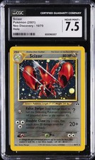 2001 POKEMON NEO DISCOVERY - HOLO #10/75 SCIZOR CGC 7.5 on eBay