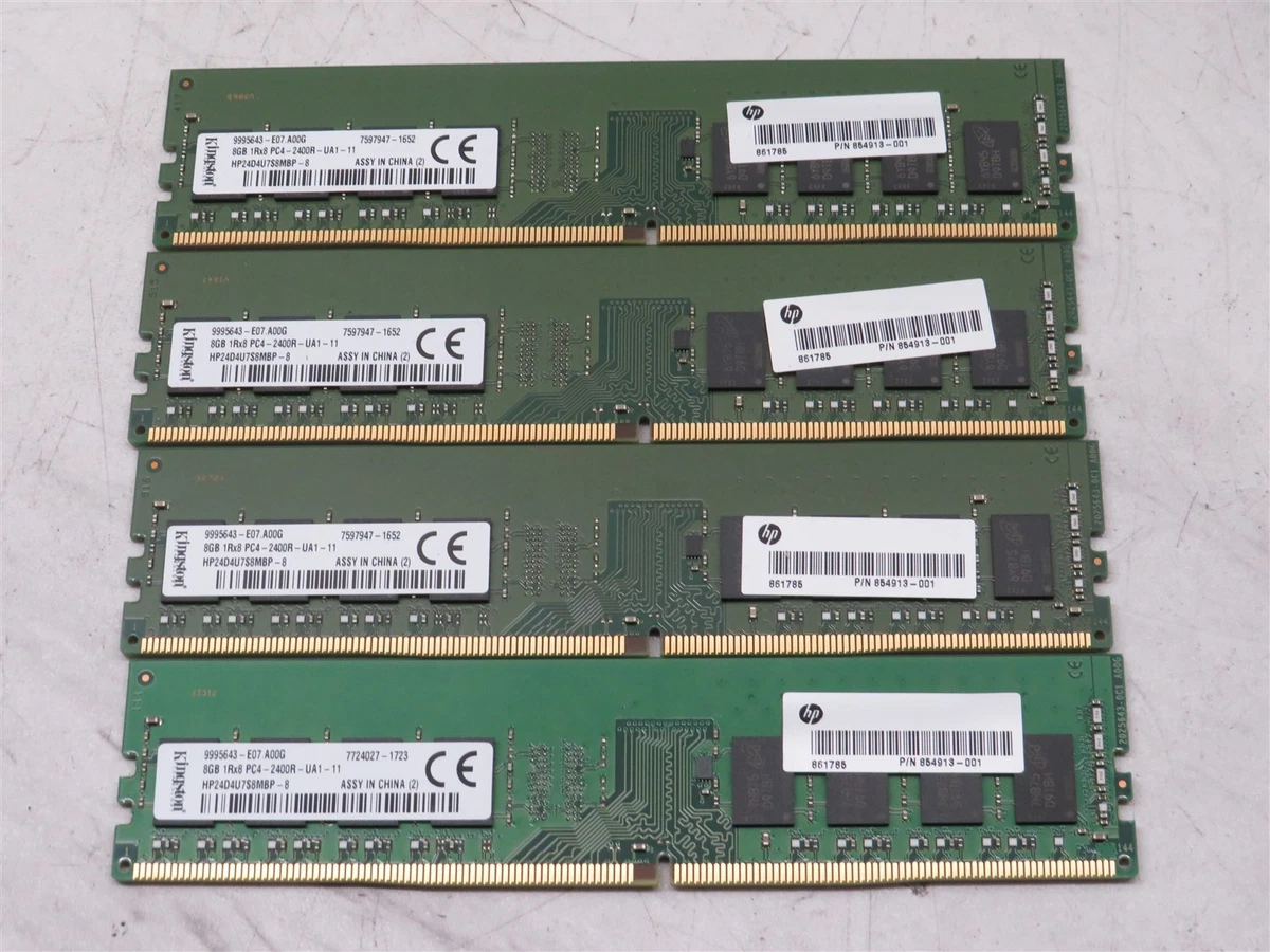 Kingston DDR4 SDRAM 8 GB Capacity per Module Memory (RAM) for sale