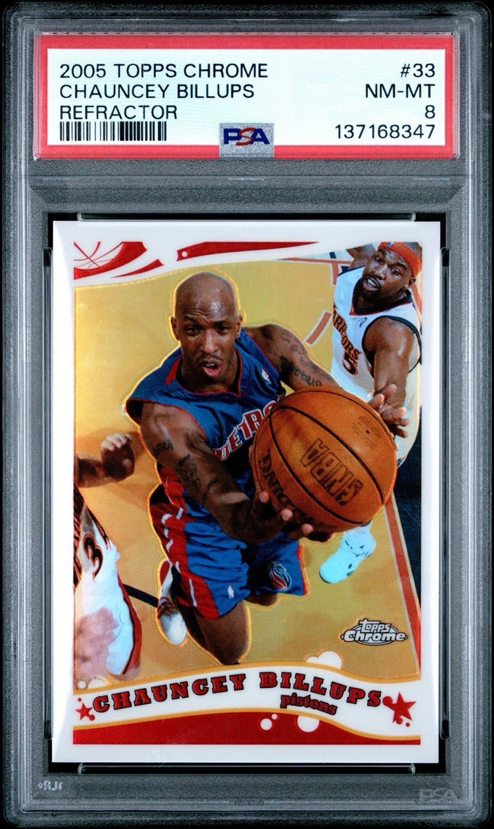Chauncey Billups Basketball Sports Trading Cards & Accessories