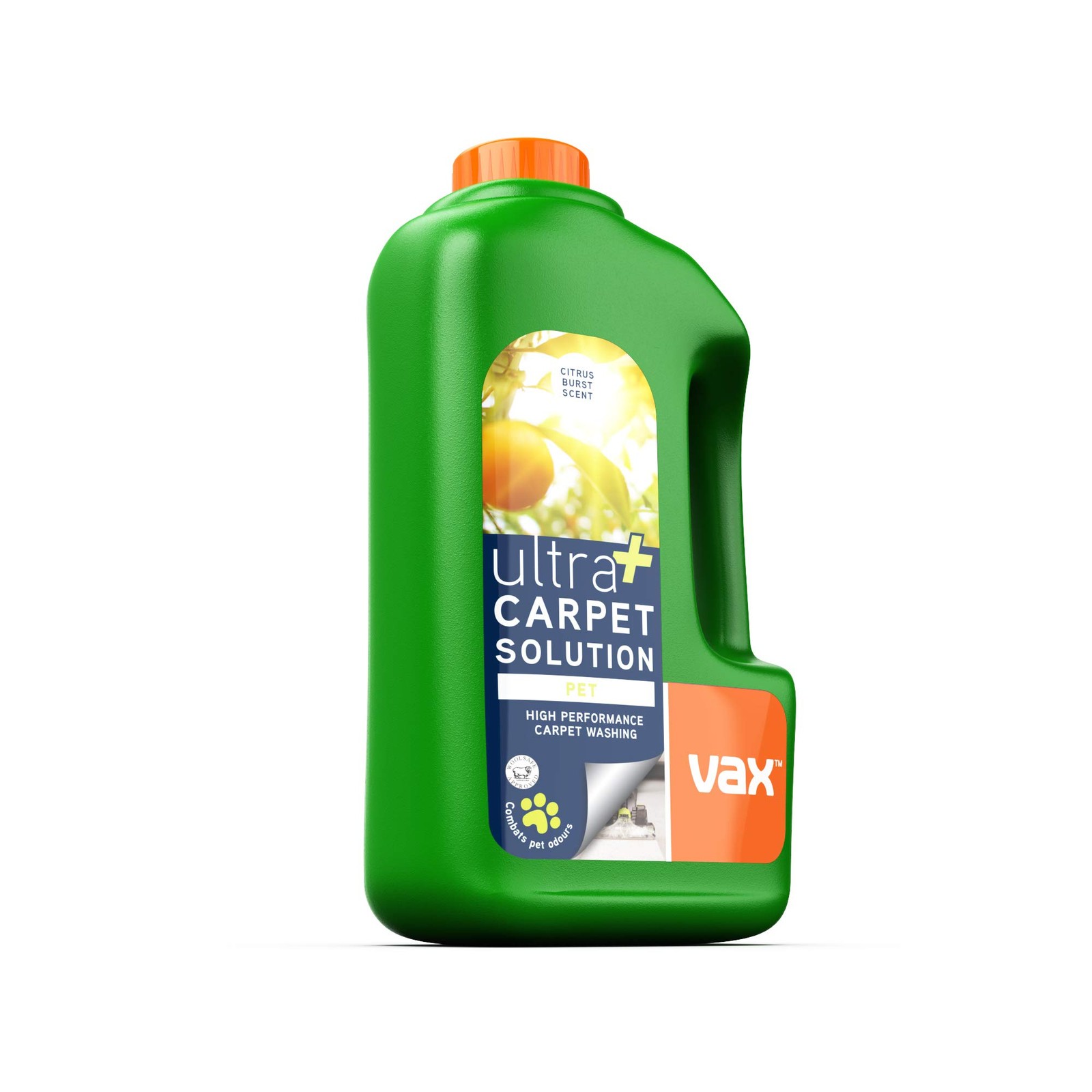 Vax Ultra+ Pet Carpet Cleaner & Stain Remover 1.5L with Citrus Fresh Scent