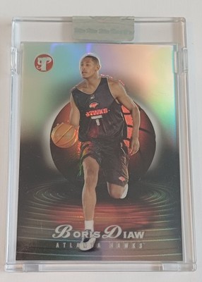 Topps Pristine Refractor 2003-2004 ROOKIE RC Boris DIAW Nummerierte Karte 117/499