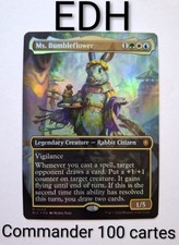 MTG Commander Deck Group Hug Mme Bourdefleur 100 Cartes Magic EDH