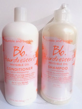 BUMBLE AND BUMBLE HAIRDRESSER'S INVISIBLE OIL SHAMPOOO PUMP /CONDITIONER 1 Lt.
