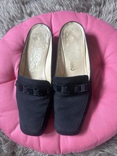 Salvatore Ferragamo Women Shoes Black Fabric ...