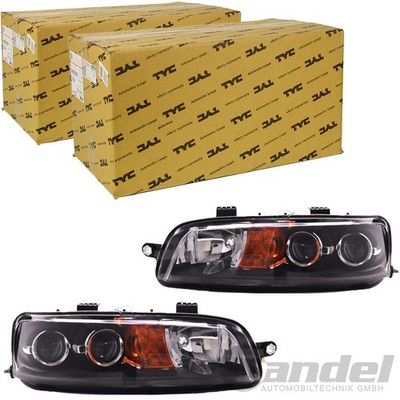 2x TYC H1/H1/H3 SCHEINWERFER LINKS+RECHTS passend für FIAT PUNTO 188 AB 07.2001