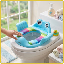 Potty Training Seat for Boys and Girls With Handles Baby Toilet Seats Non-Slip