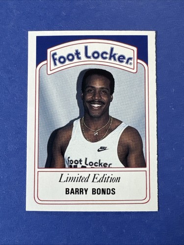 Barry Bonds ~ 1991 Foot Locker #3 of 10 ~ **Rare Oddball** - Picture 1 of 10