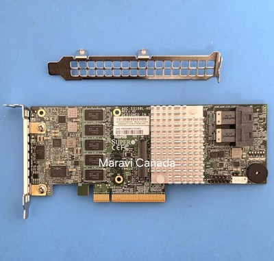 Supermicro AOC-S3108L-H8iR 8-Port 12Gb/s SAS RAID Controller SAS3108 2GB Cache